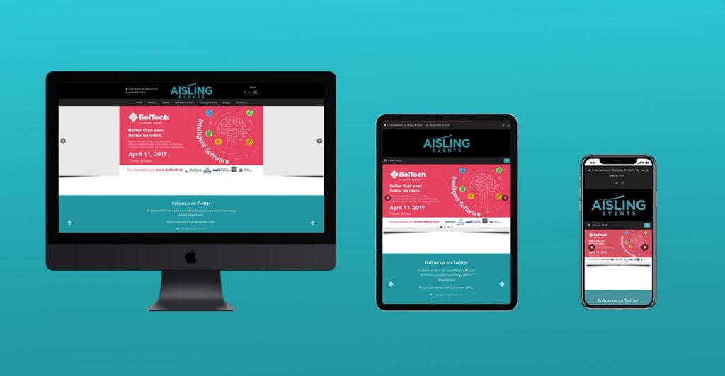 Case Study: Specialist WordPress support & management for Aisling Events