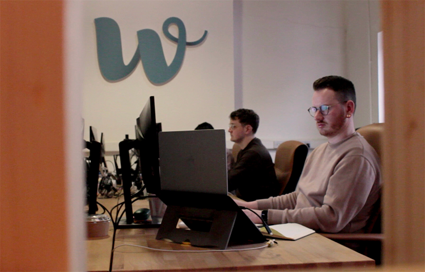 Wibble web support team in Belfast