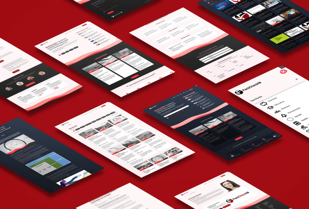 factcheck-ni UX-screens - by Wibble Web design and development