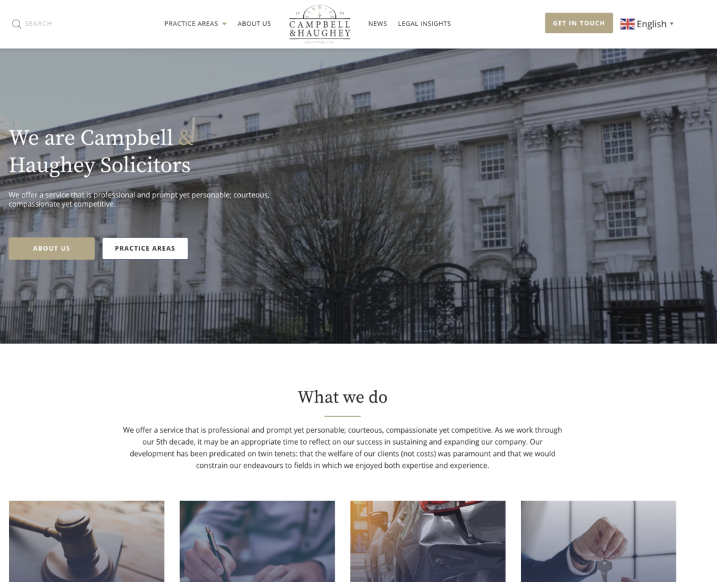 Campbell and Haughey Hompage