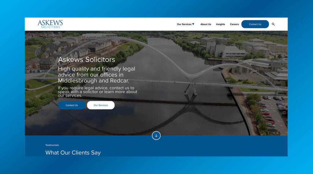 Askews Solicitors Web Design, Piece Built by Wibble web design and development Belfast. Askews Solicitors Web Design, Piece Built by Wibble web design and development Belfast.