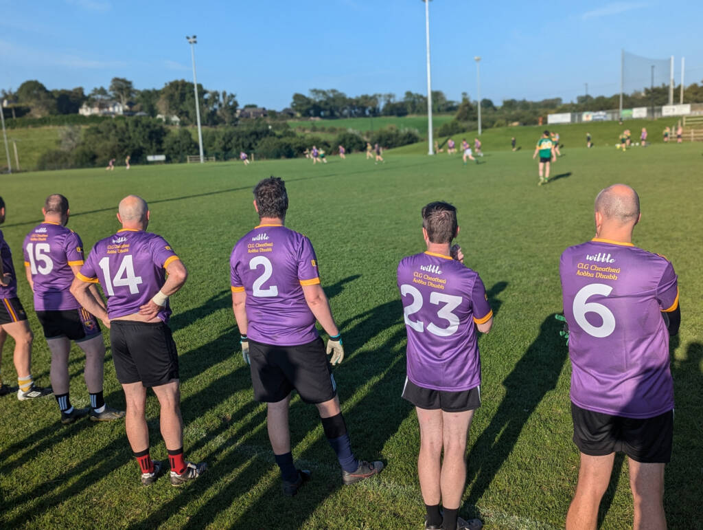 Wibble sponsored jersey for Carryduff G.A.C.