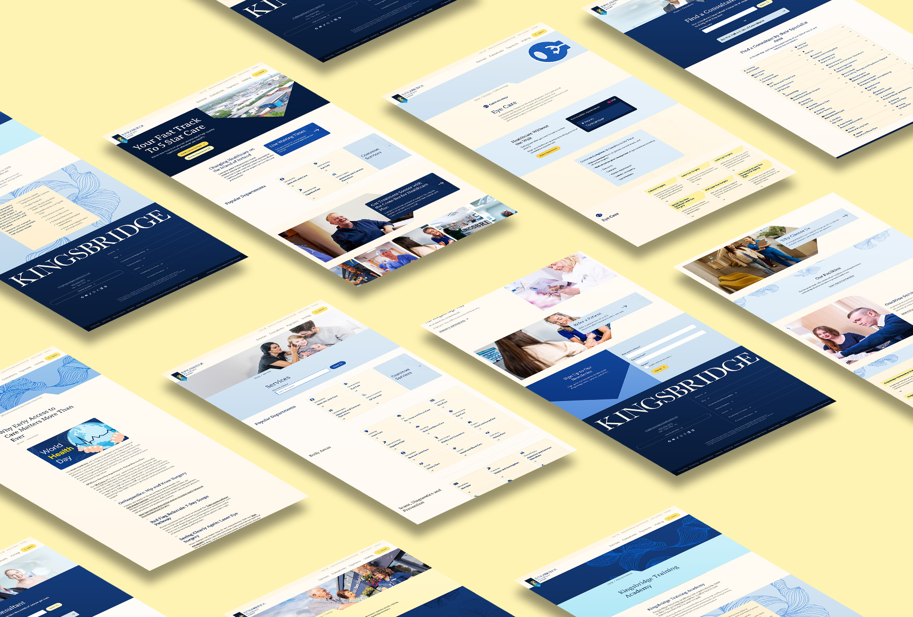 Kingsbridge Private Hospital - By Wibble Web Design and Development - Belfast