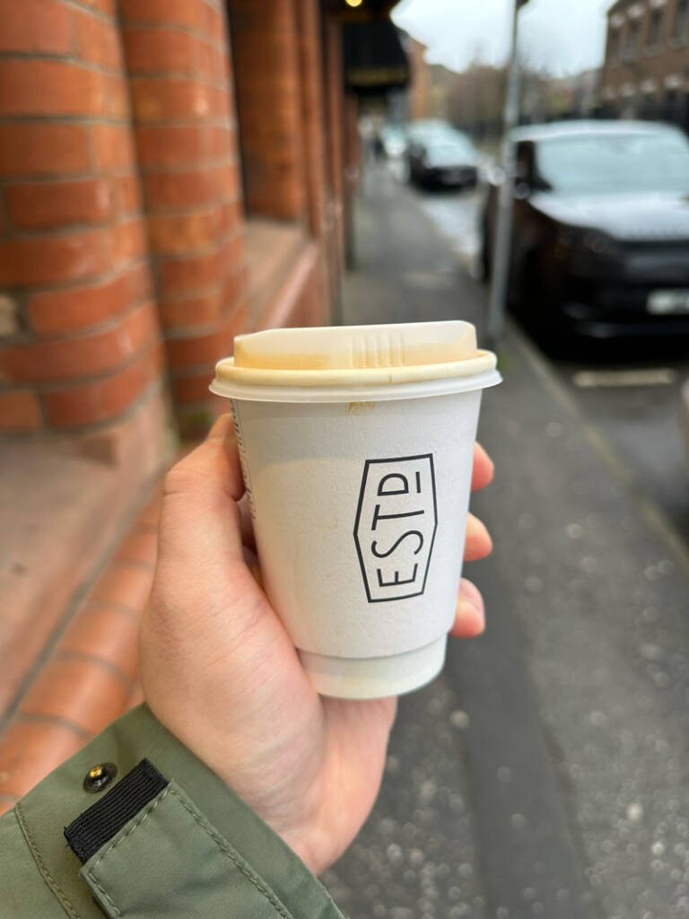 Established Coffee in Cathedral Quarter - Round the corner from Wibble Web Design and Developemen